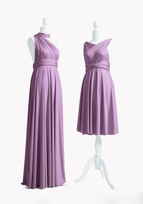 Mauve Multiway Convertible Infinity Dress-InfinityDress.com.au