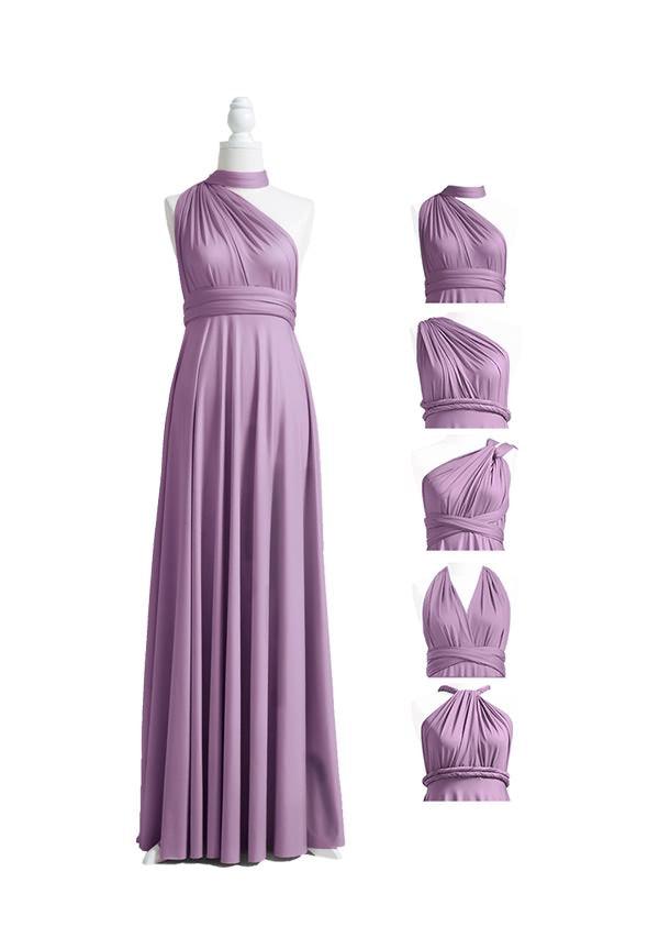 Mauve Multiway Convertible Infinity Dress-InfinityDress.com.au