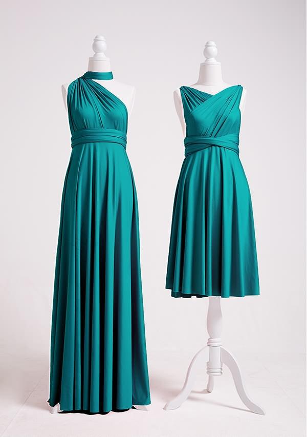 Teal Multiway Infinity Dress-InfinityDress.com.au