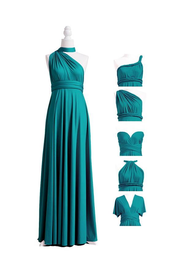 Teal Multiway Infinity Dress-InfinityDress.com.au