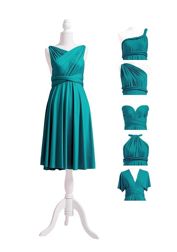 Teal Multiway Infinity Dress-InfinityDress.com.au