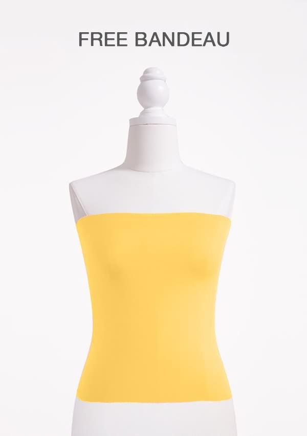 Gold Yellow Multiway Convertible Infinity Dress-InfinityDress.com.au