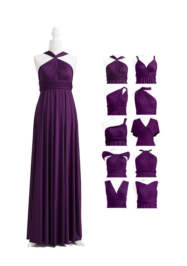 Dark Purple Multiway Infinity Dress-InfinityDress.com.au