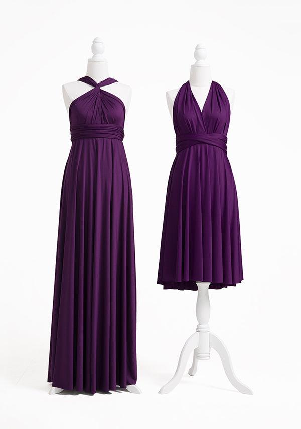 Dark Purple Multiway Infinity Dress-InfinityDress.com.au