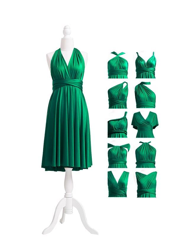 Emerald Green Multiway Infinity Dress-InfinityDress.com.au