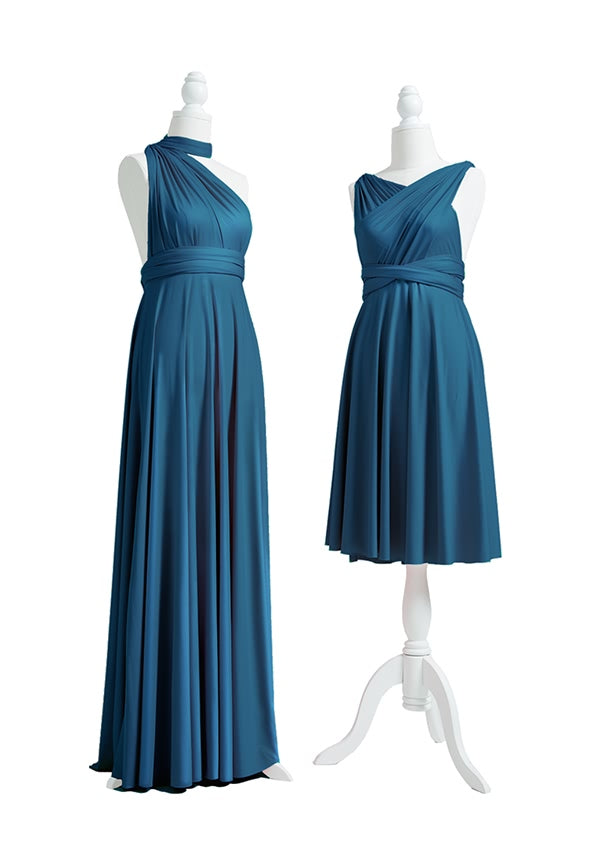 Teal Blue Multiway Infinity Dress-InfinityDress.com.au