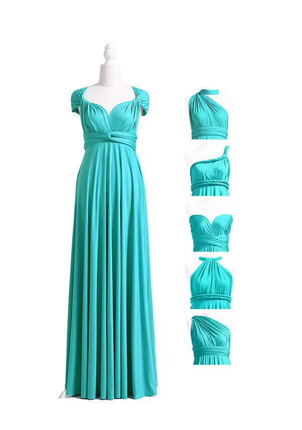 Turquoise Multiway Infinity Dress-InfinityDress.com.au