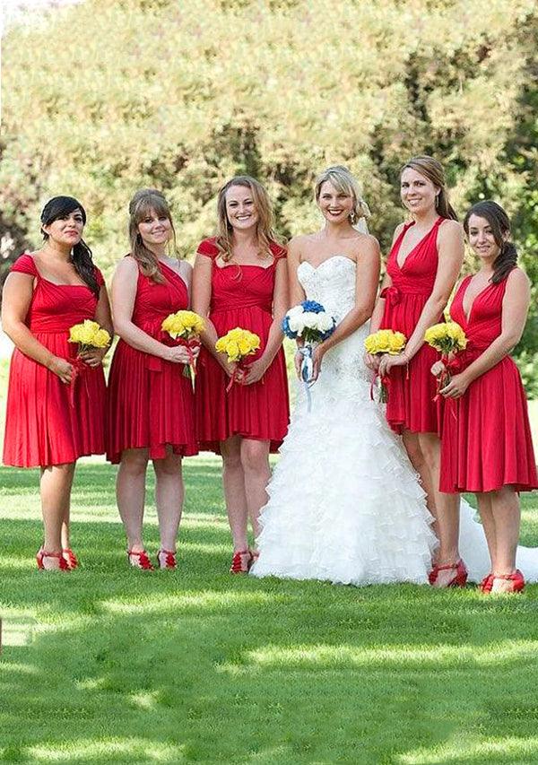 Red Multiway Infinity Dress-InfinityDress.com.au