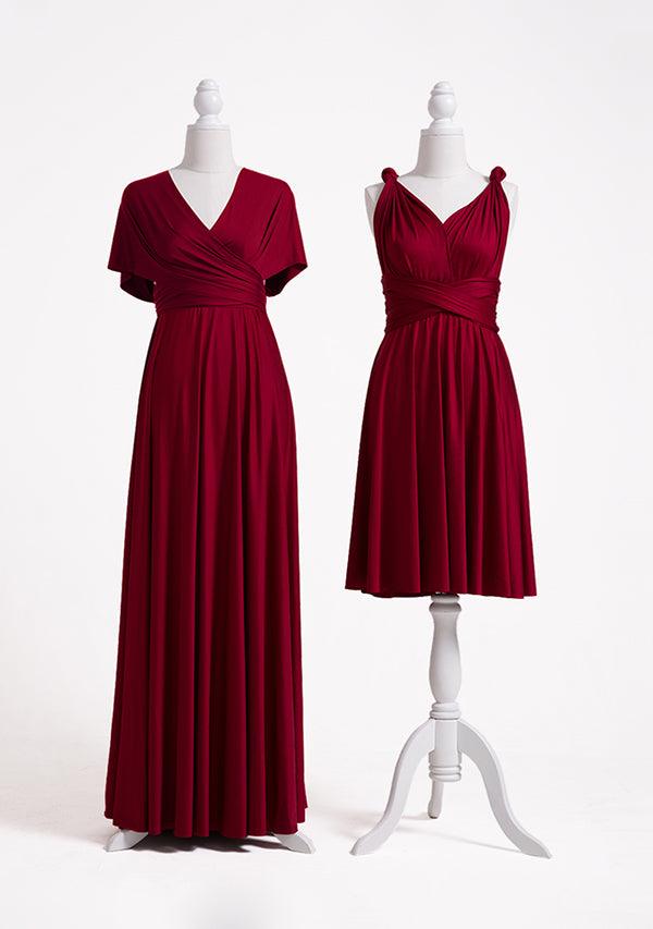 Buy Burgundy Infinity Dress Wine Multiway Dress 100Styles