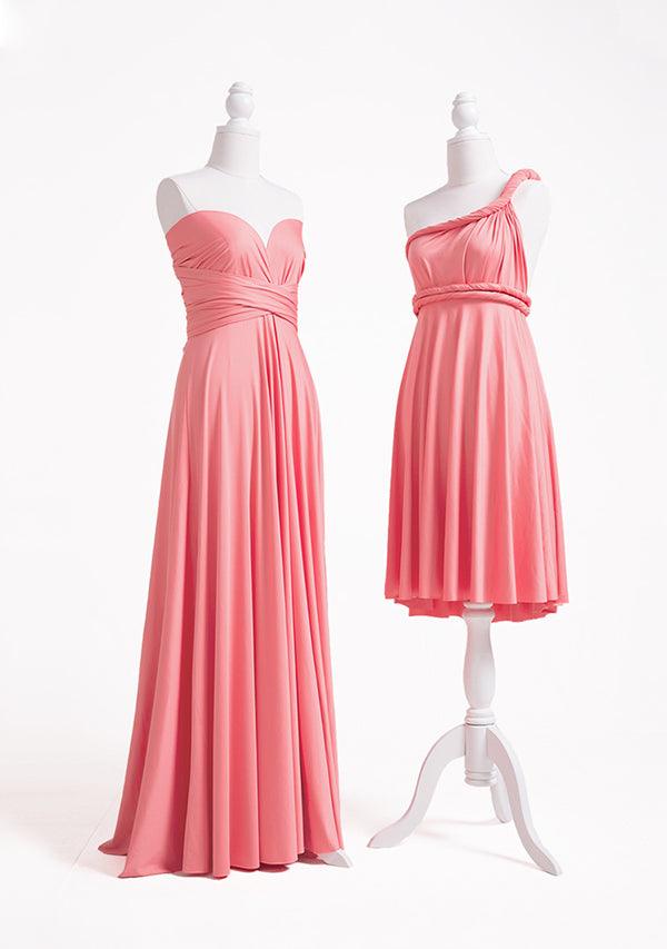 Coral Pink Multiway Infinity Dress-InfinityDress.com.au