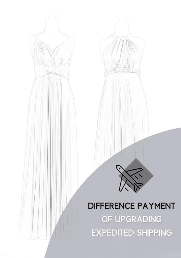 Difference Payment Of Upgrading Expedited Shipping & Exchanging Size-InfinityDress.com.au