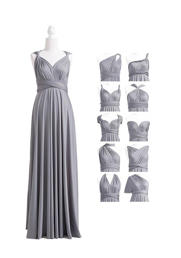 Grey Multiway Infinity Dress-InfinityDress.com.au