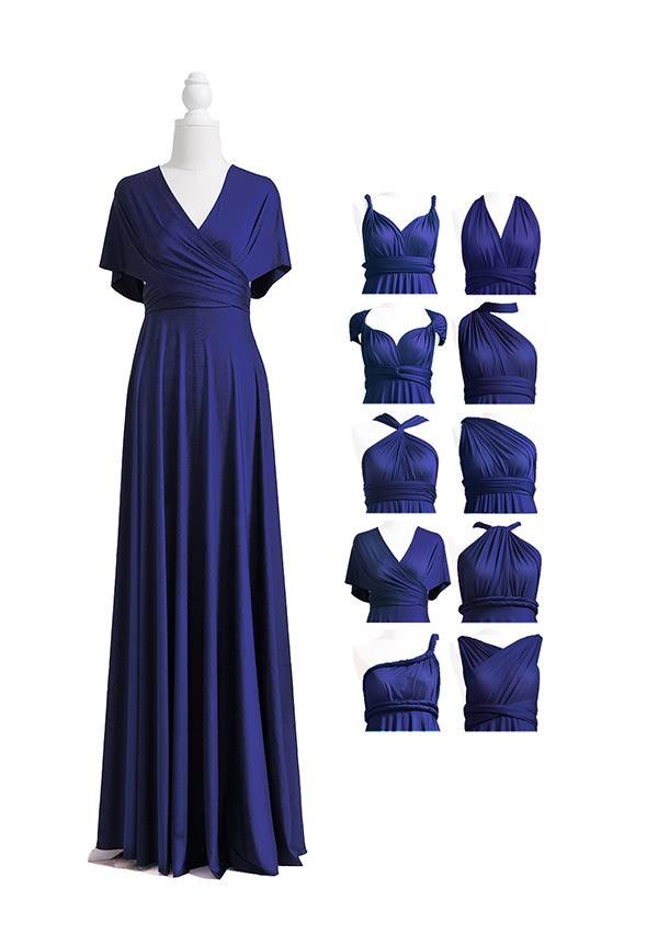 Midnight Blue Multiway Infinity Dress-InfinityDress.com.au