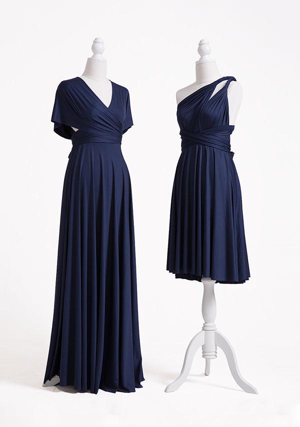 Navy Blue Multiway Infinity Dress-InfinityDress.com.au