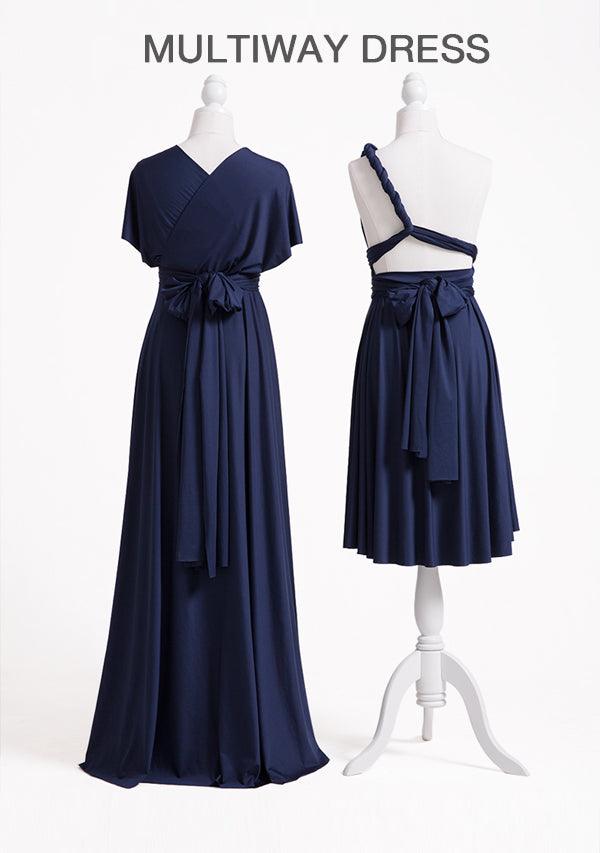 Navy Blue Multiway Infinity Dress-InfinityDress.com.au