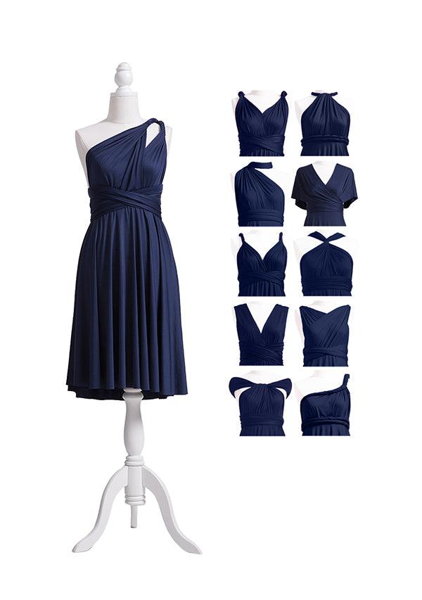 Navy Blue Multiway Infinity Dress-InfinityDress.com.au