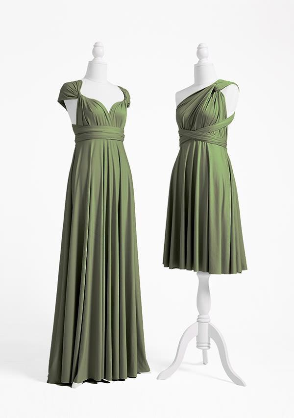 Olive Green Multiway Infinity Dress-InfinityDress.com.au