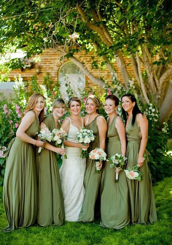 Olive Green Multiway Infinity Dress-InfinityDress.com.au