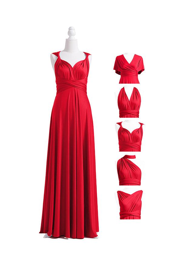 Red Multiway Infinity Dress-InfinityDress.com.au